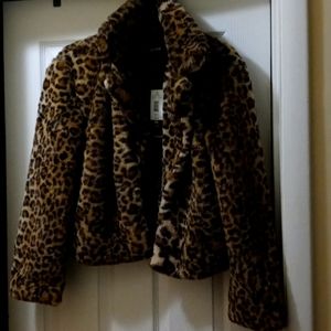 Leopard print jacket